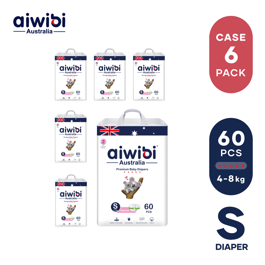 AIWIBI Diapers - S - 60pcs