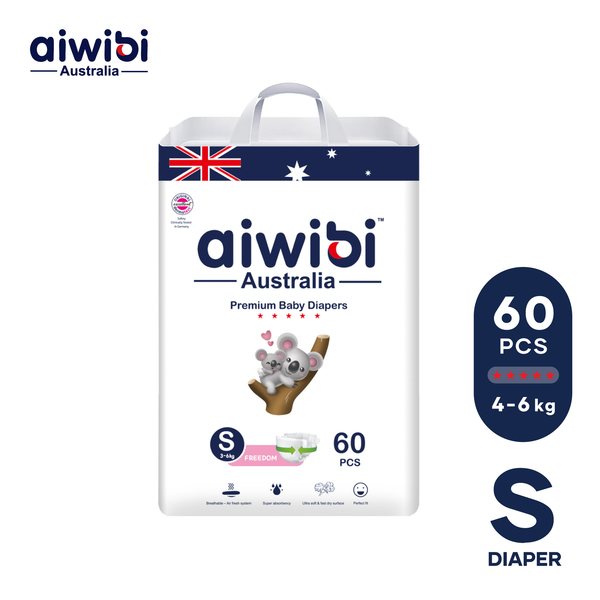 AIWIBI Diapers - S - 60pcs