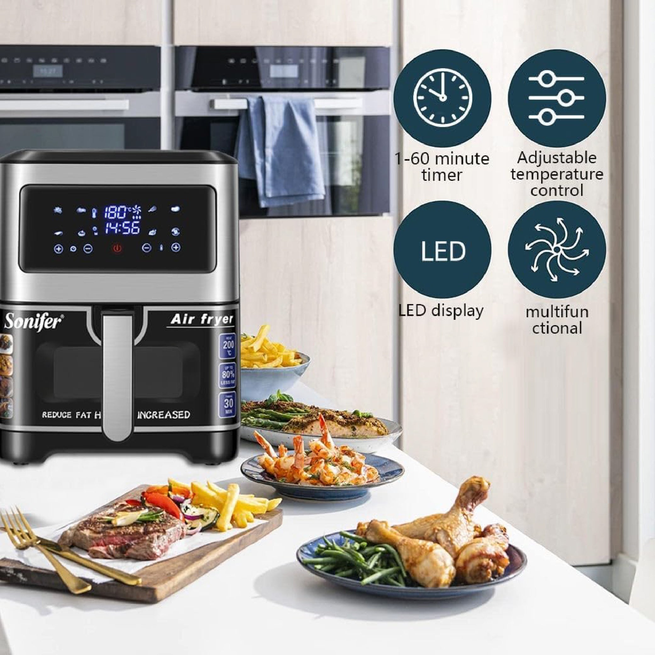 Sonifer - Air Fryer 6.5L