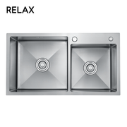 Sink With Two Drainer