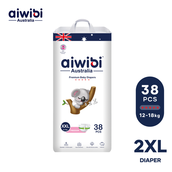 AIWIBI Diapers - XXL - 38pcs