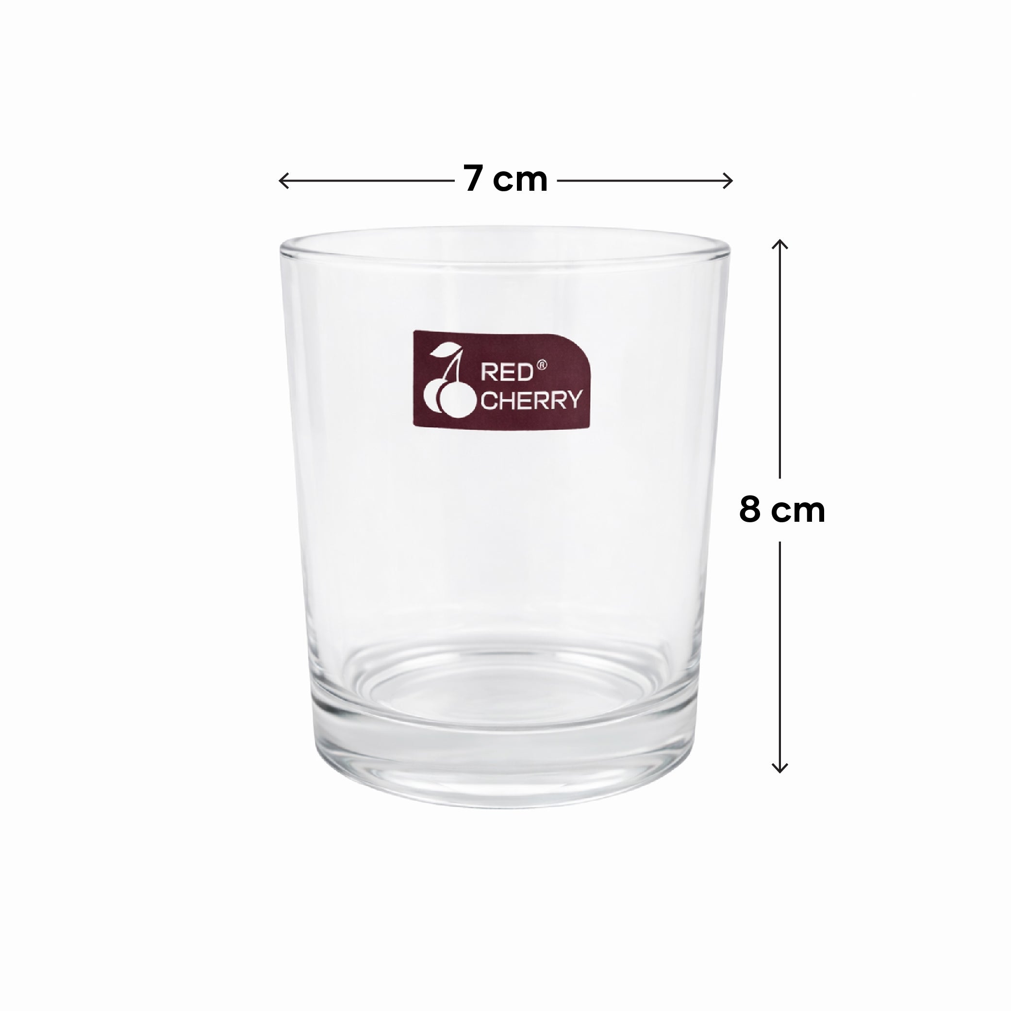 Red Cherry - Drinking Glass