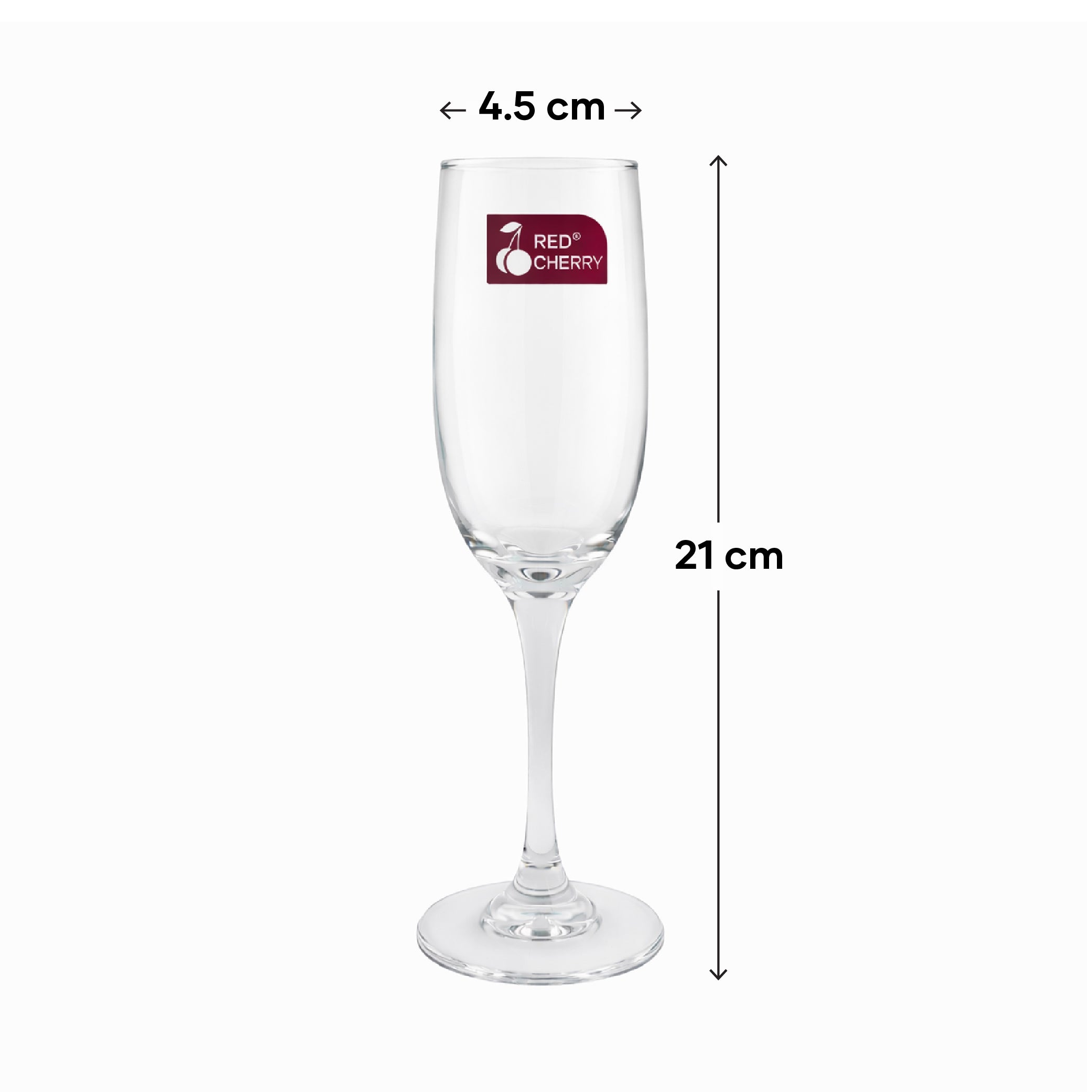 Red Cherry - Drinking Glass