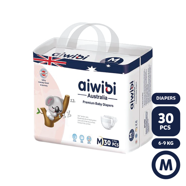 AIWIBI Diapers - M - 30pcs