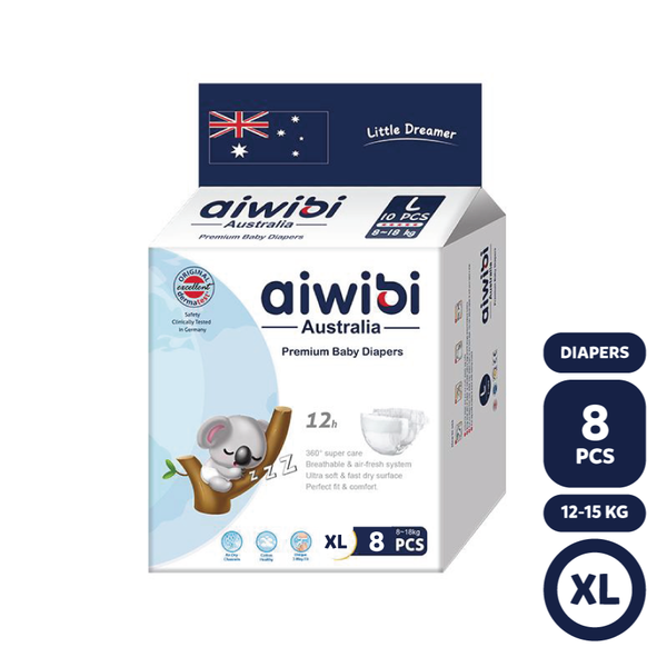 AIWIBI Diapers - XL - 8pcs