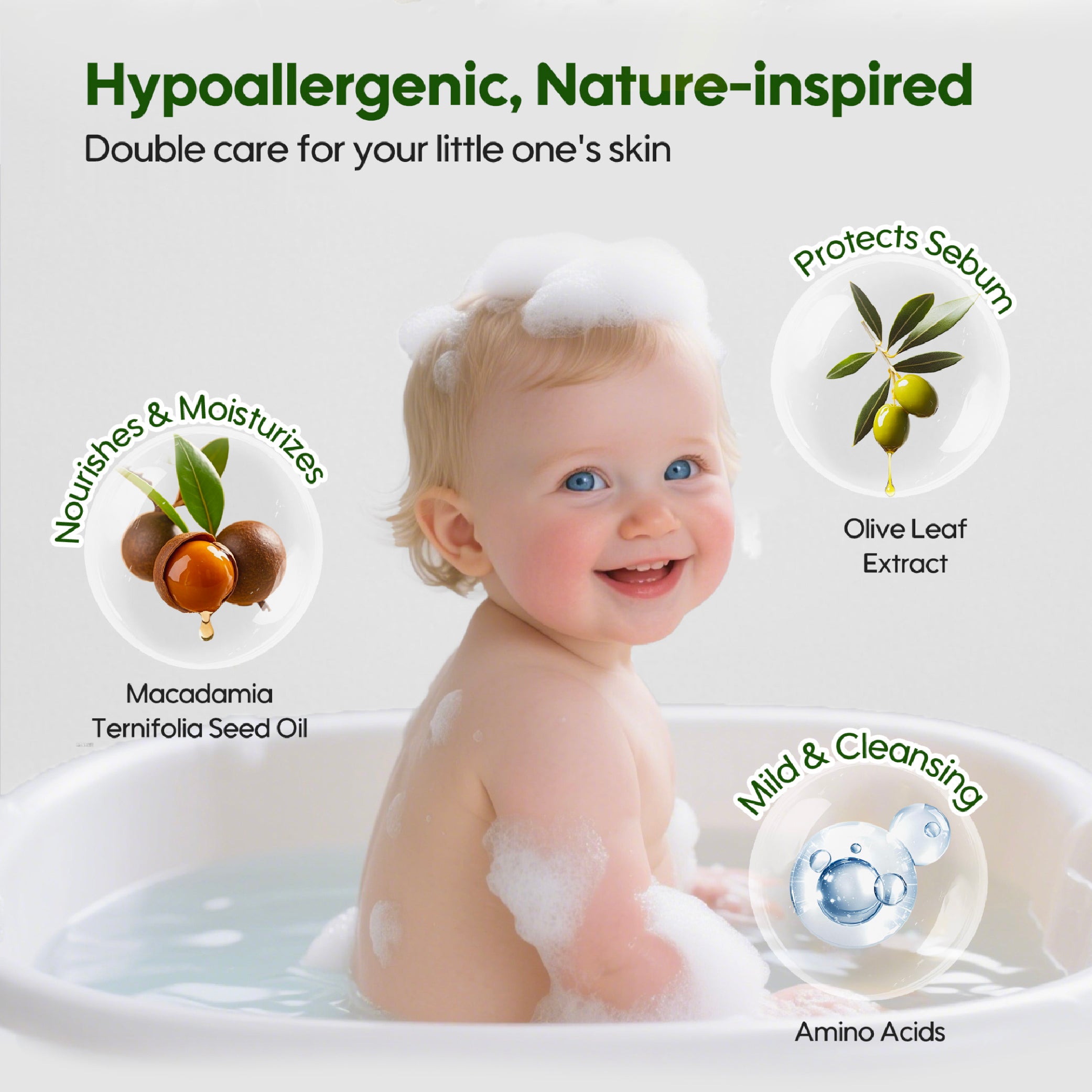 Aiwibi - Baby Body Wash - 750ml