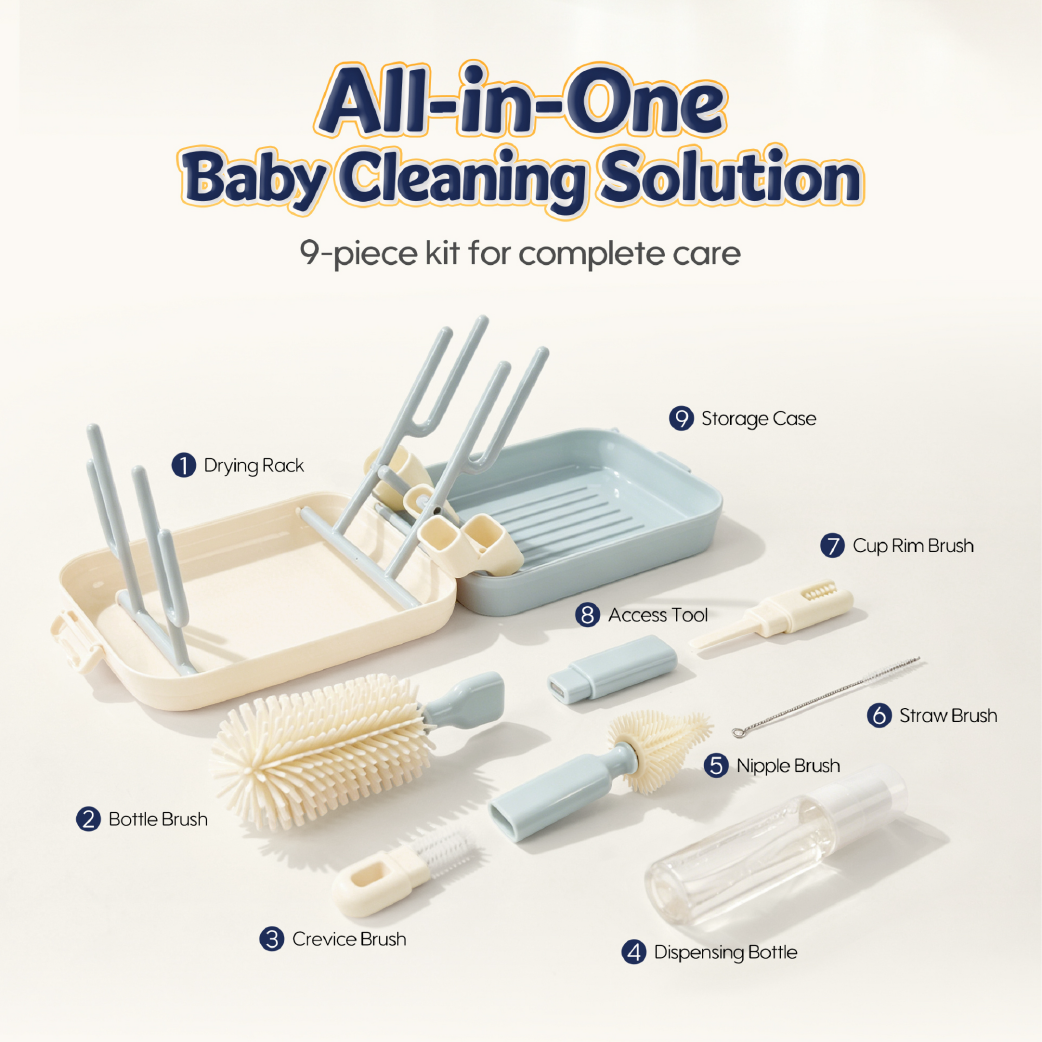 Aiwibi - Portable baby bottle cleaning kit
