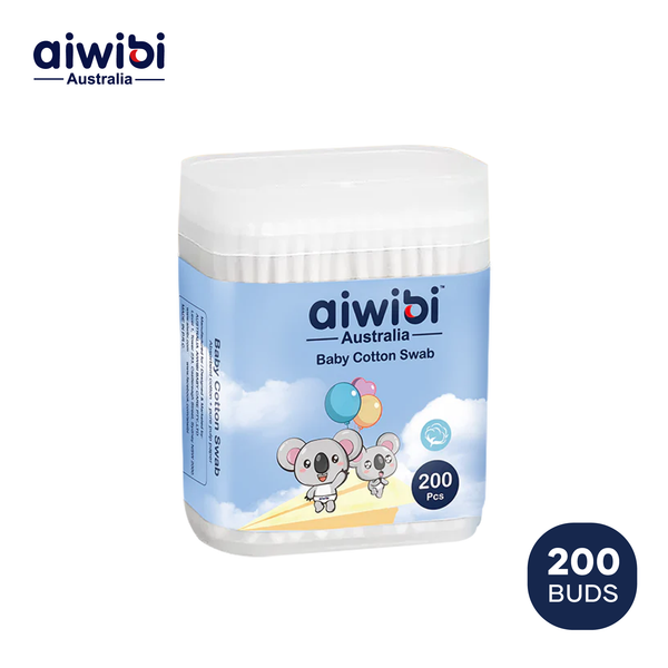 Aiwibi - Baby cotton swab - 200 buds