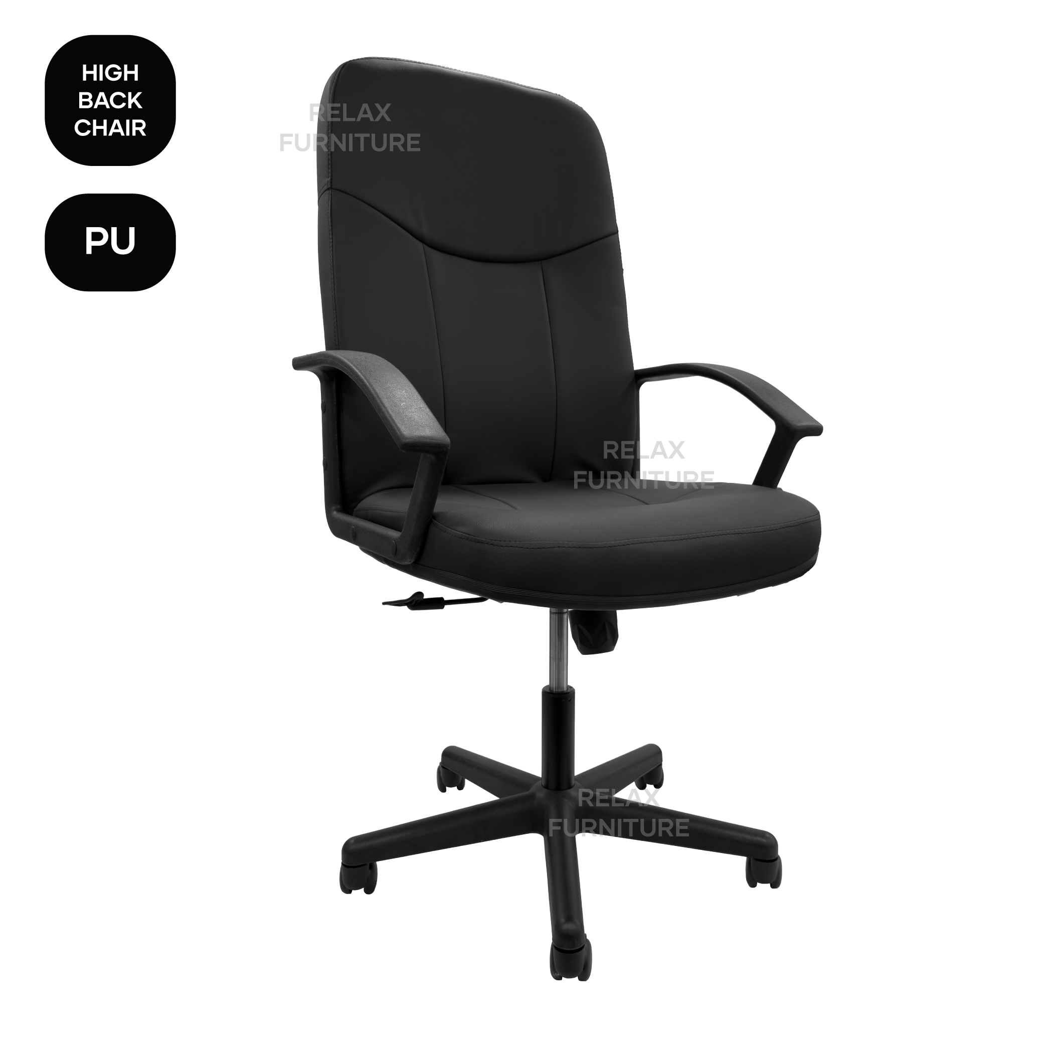 High Back Office Chair - PU