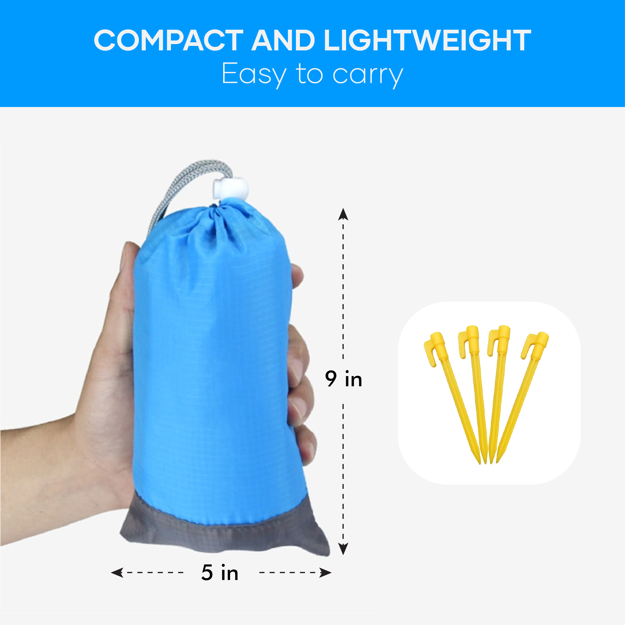 Waterproof Beach Mat - 2 x 2.1 m