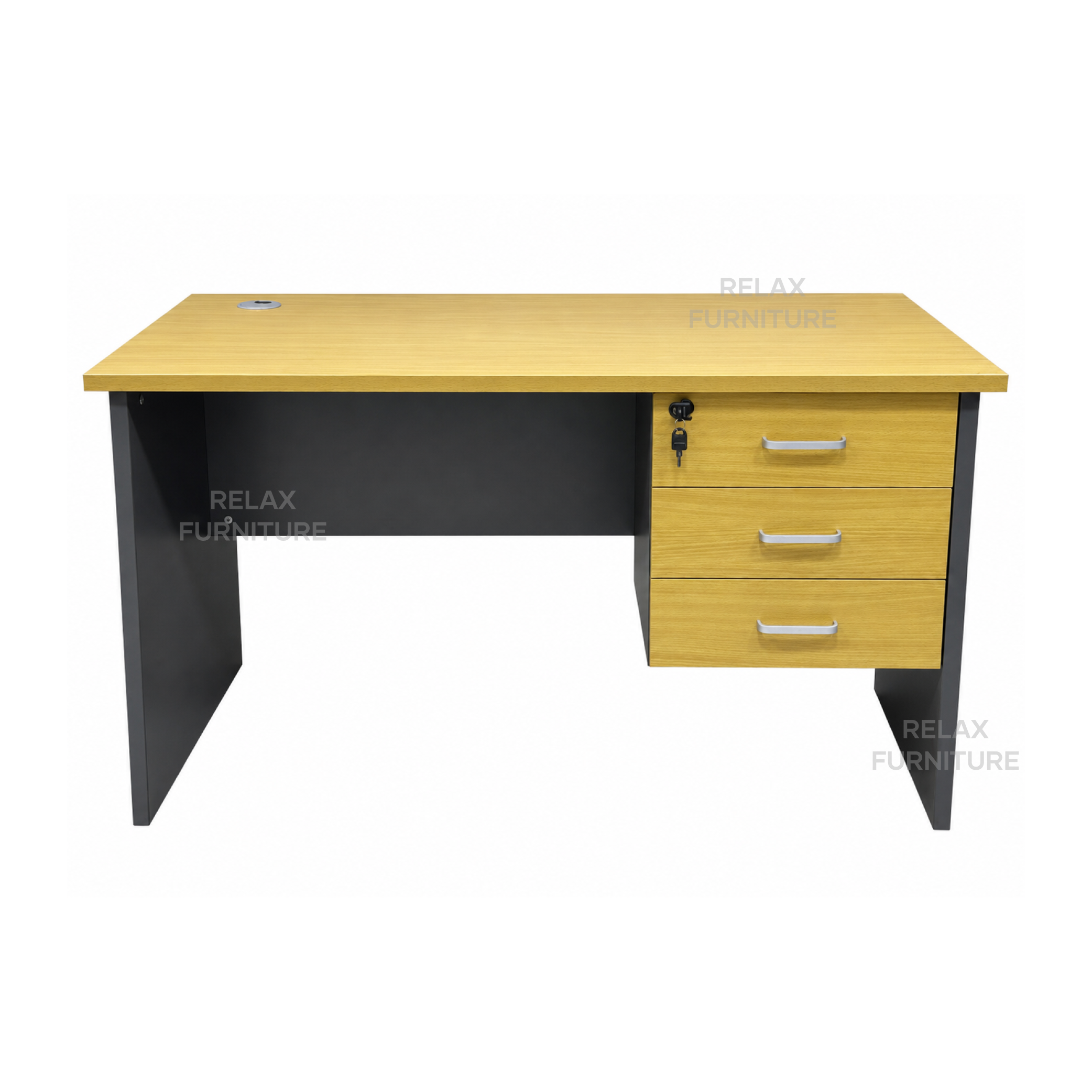Office table with pedestal - 1.2m