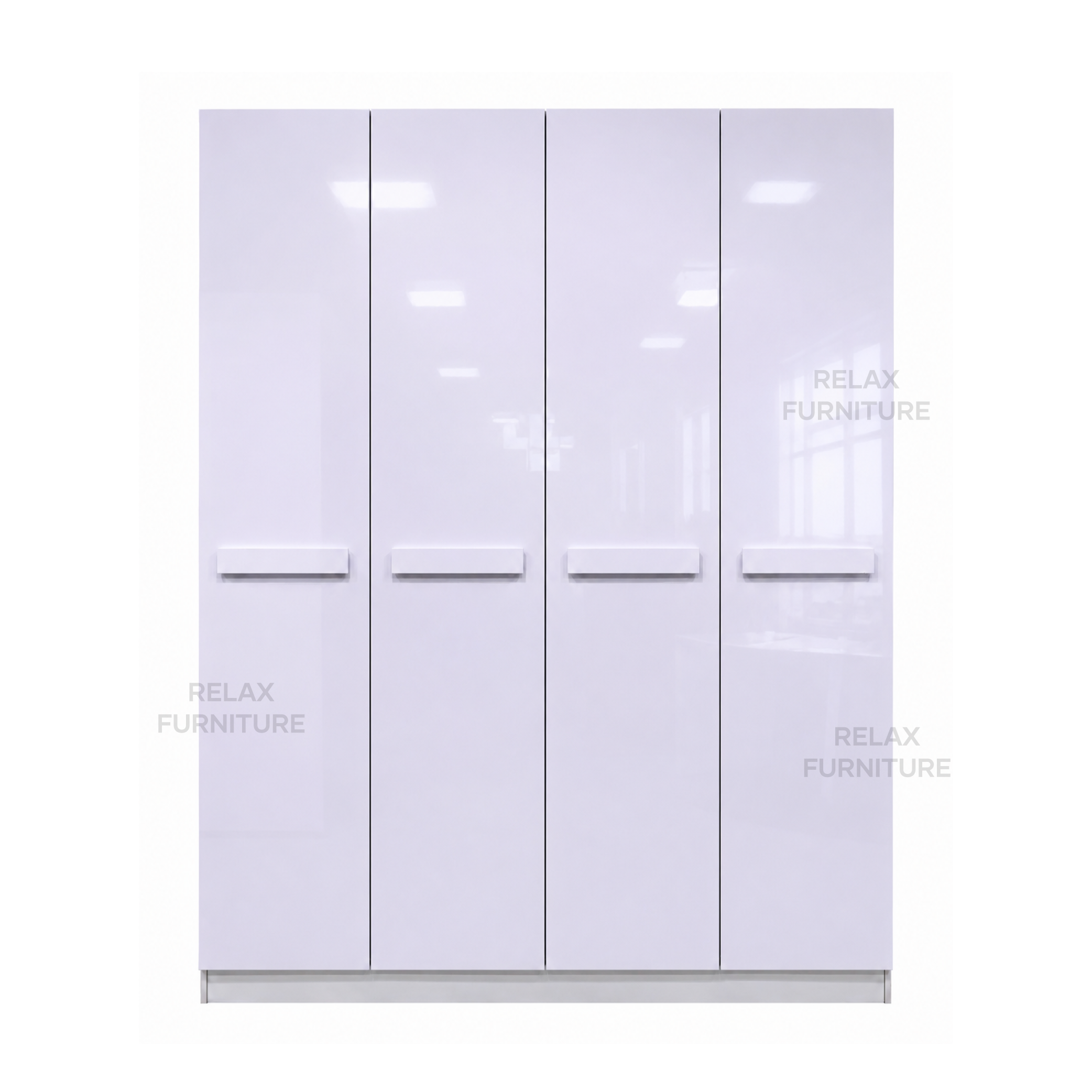 Glossy - 4 Door Wardrobe
