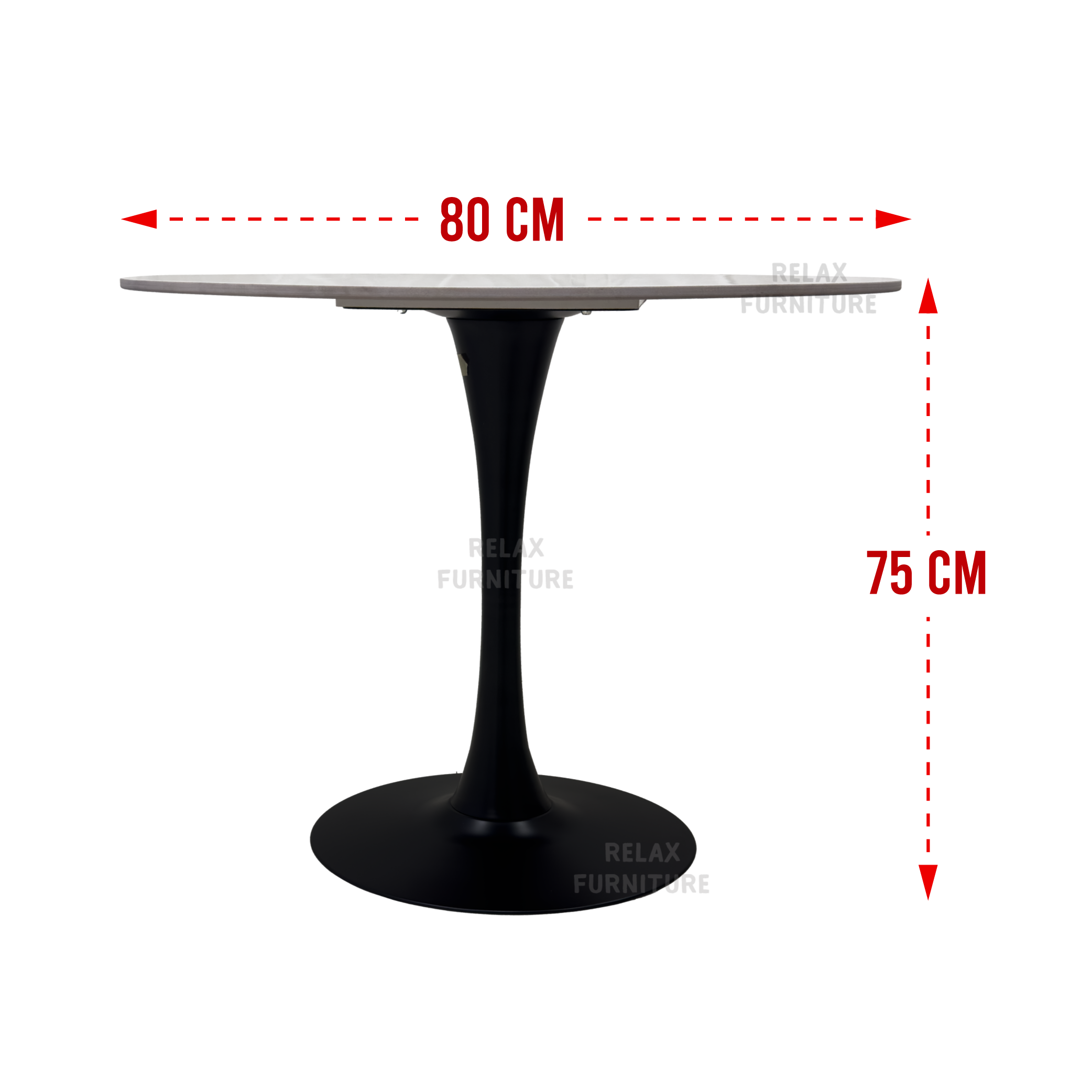 Round Coffee Table - 80cm