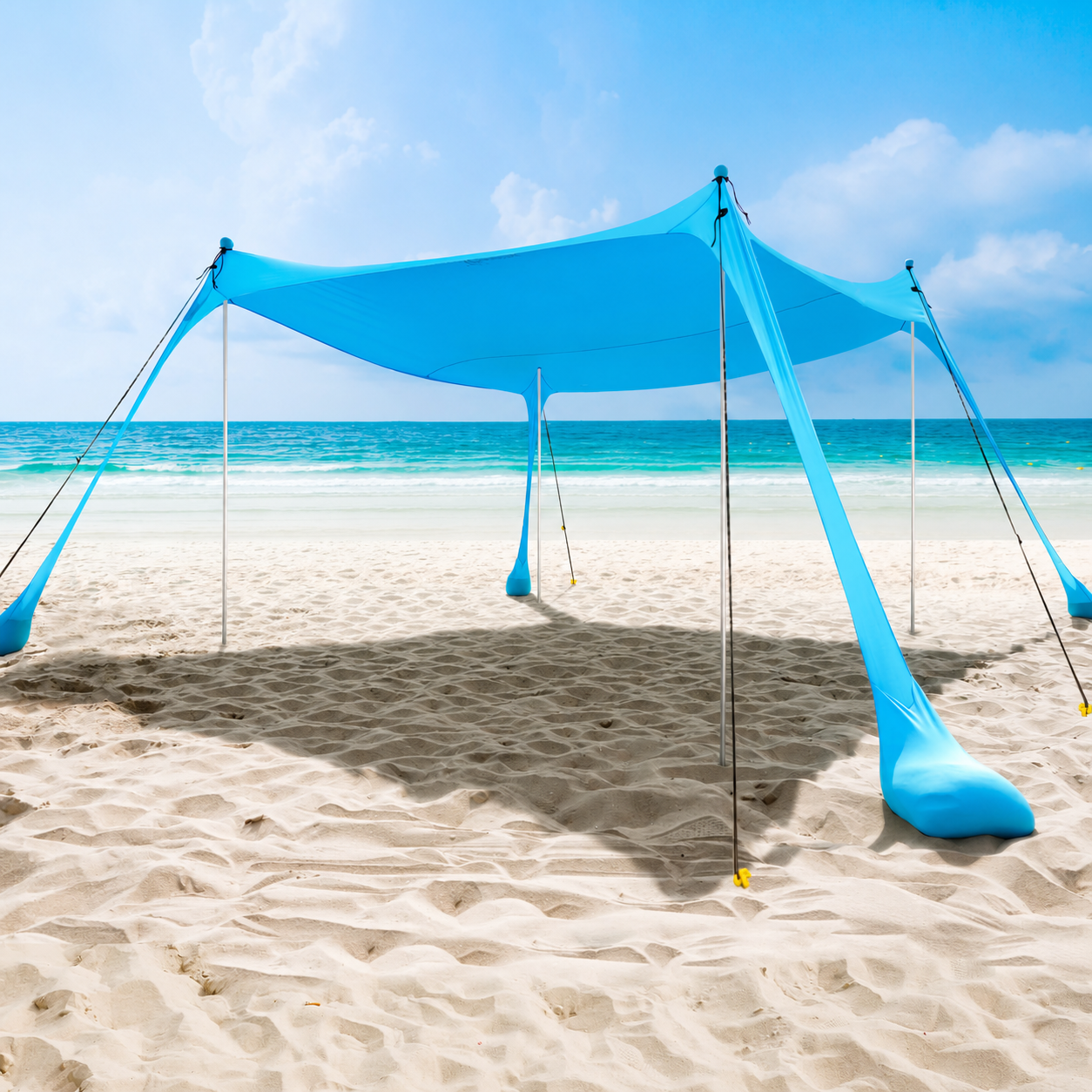 Portable sun shelter - 3x3 m