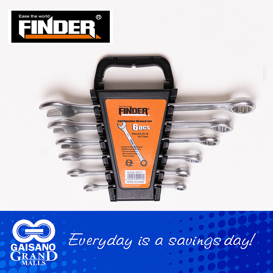 6 PCS Combination Spanner Set - 6 to 17 mm