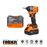 Brushless Cordless Impact Wrench set - 21V