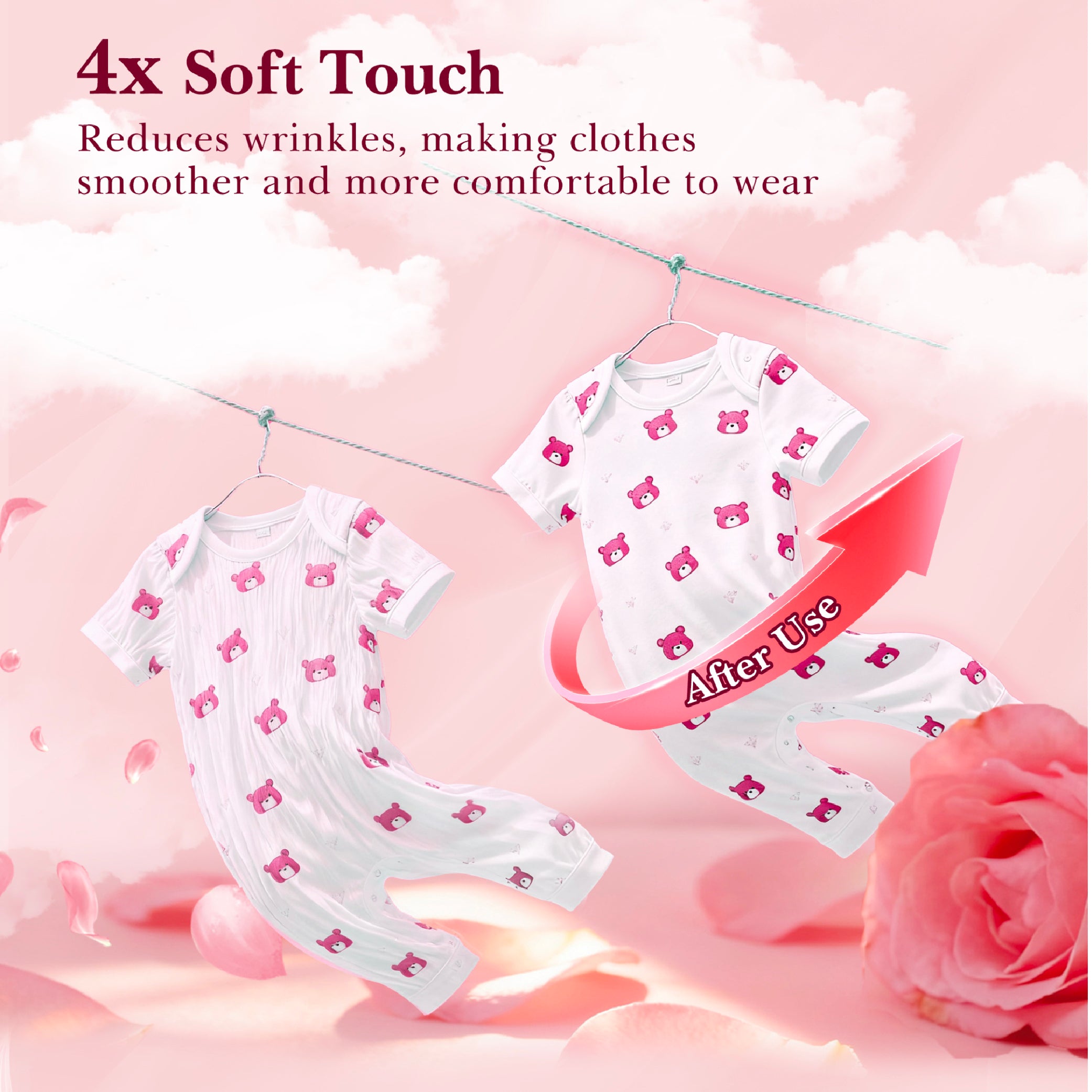 Aiwibi - Fabric Softener - Rose - 1.6 L