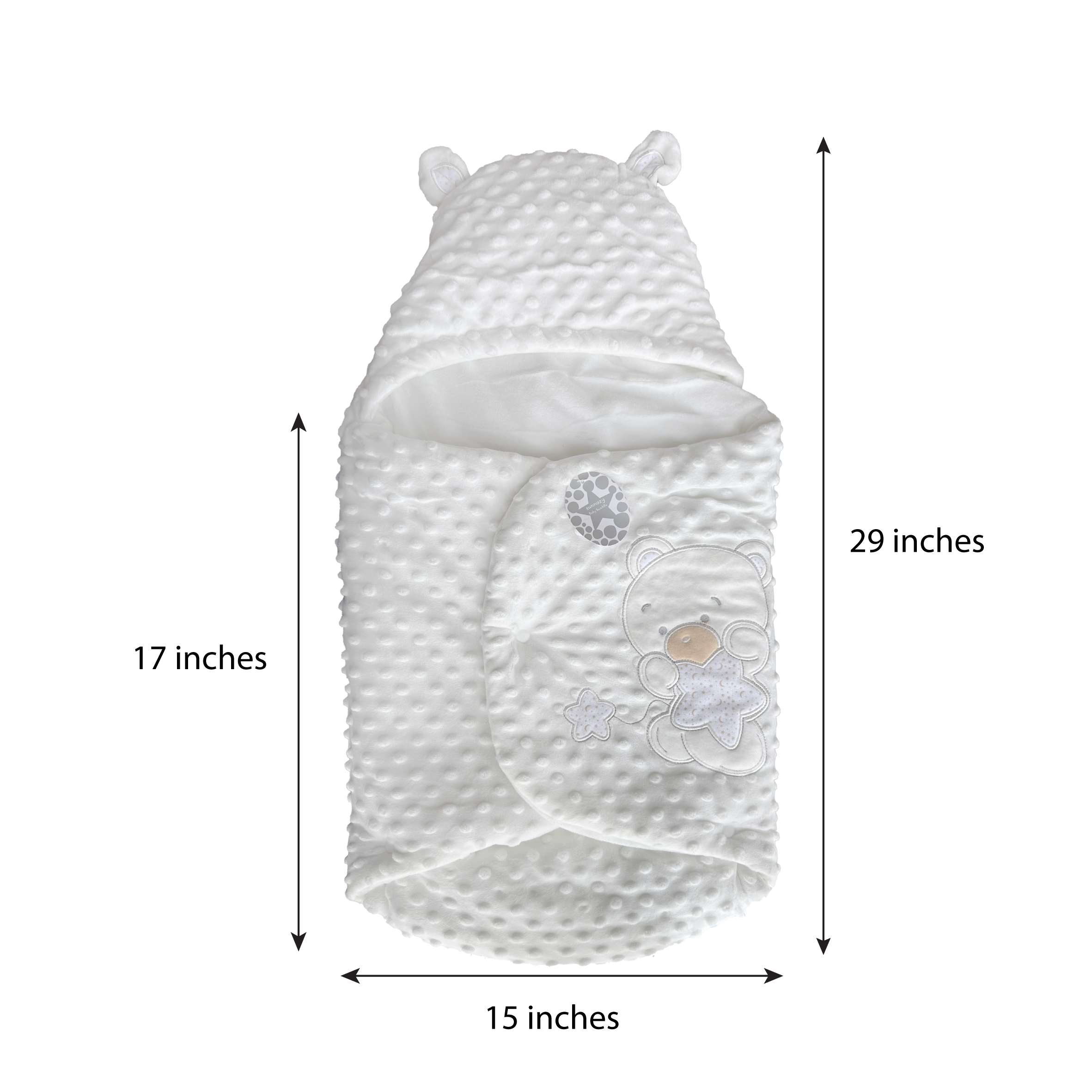Soft baby sleeping bag