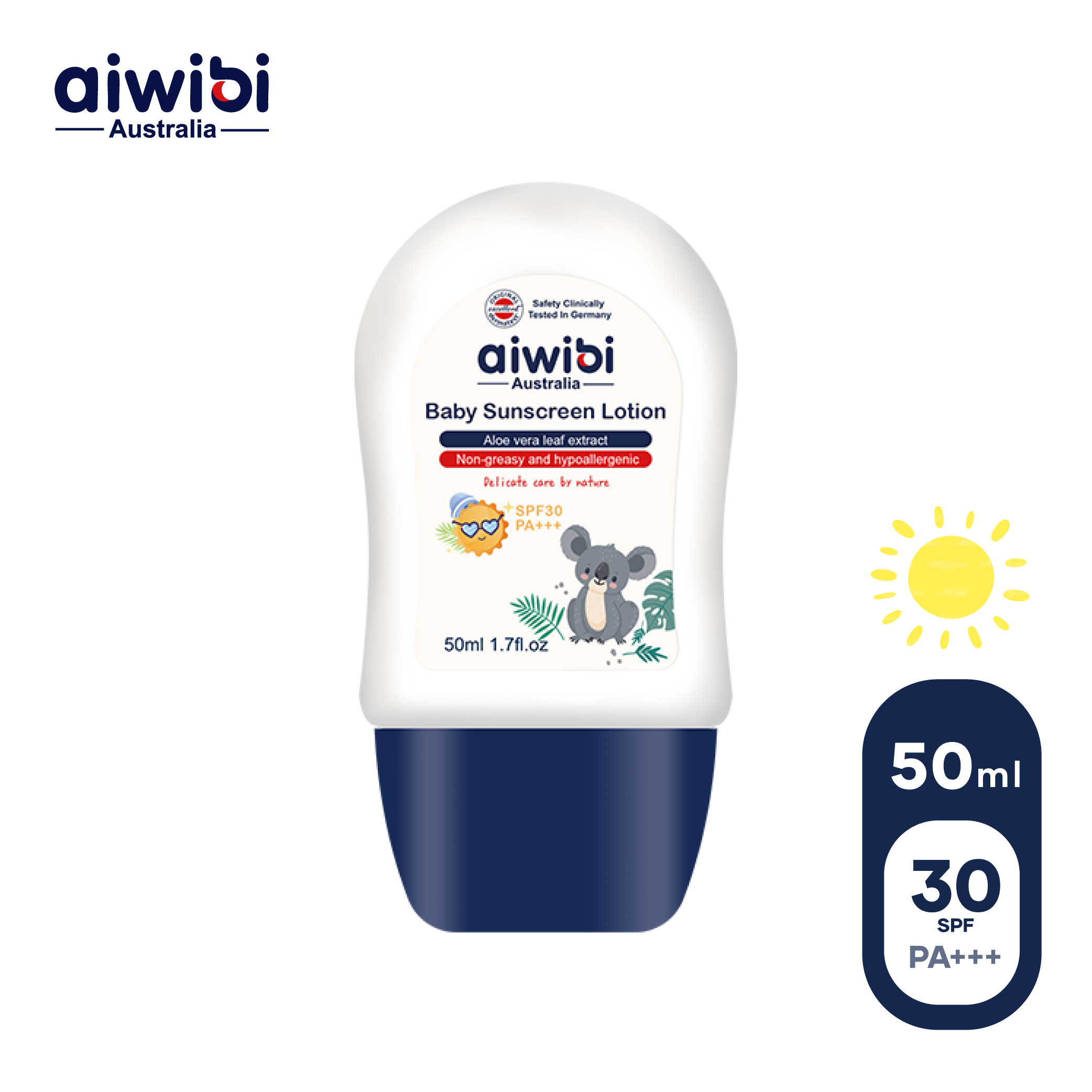 Aiwibi - Baby Sunscreen Lotion - 50ml