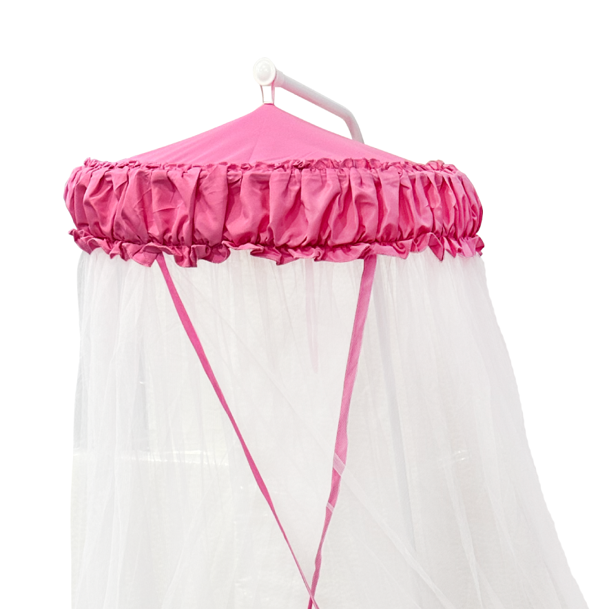 Baby crib with mosquito net