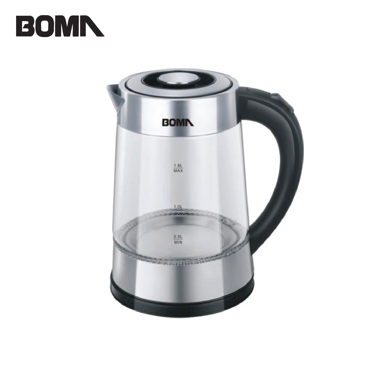 Electric kettle - 2.3L (glass)