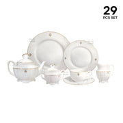 29 Pcs Tea & Plate set