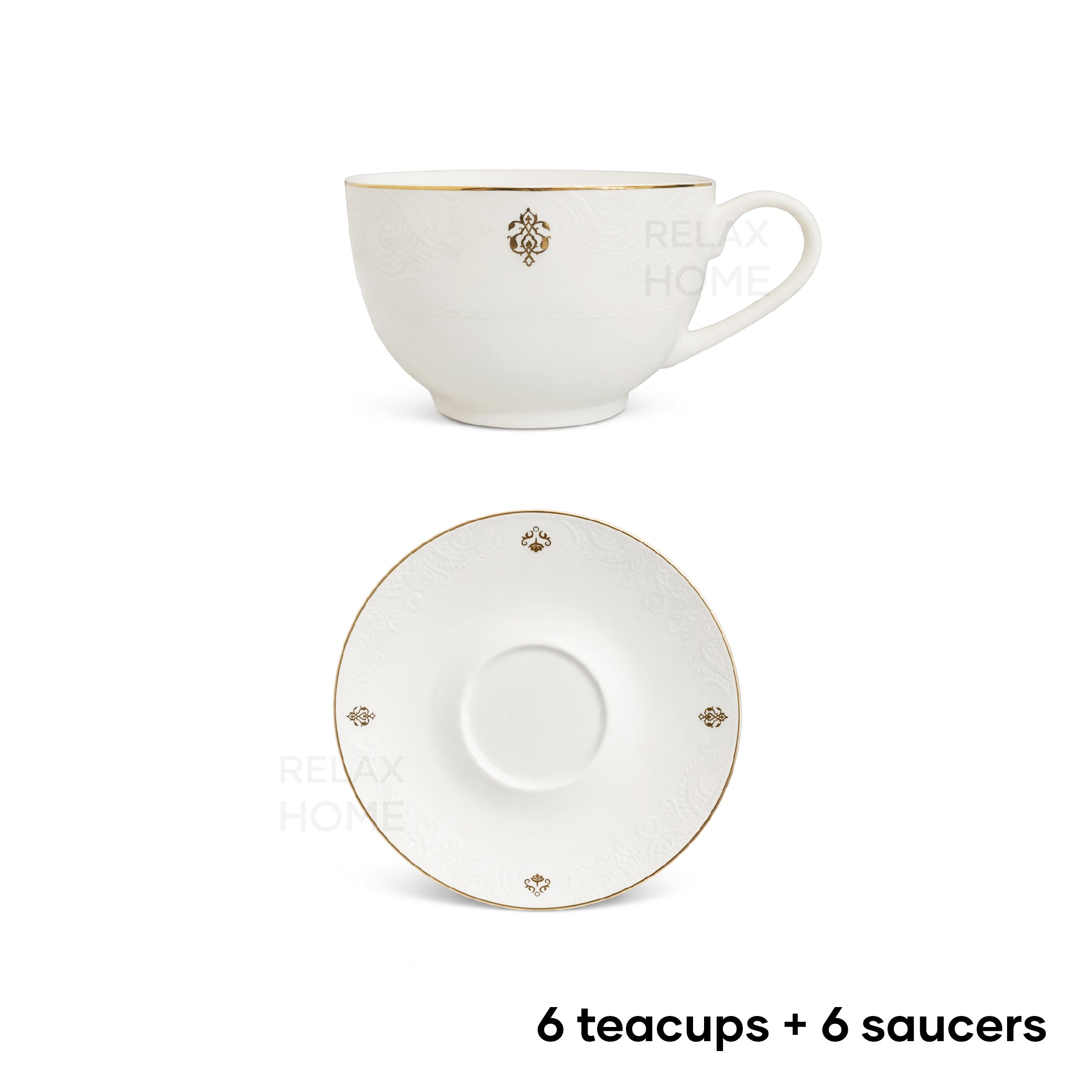 29 Pcs Tea & Plate set