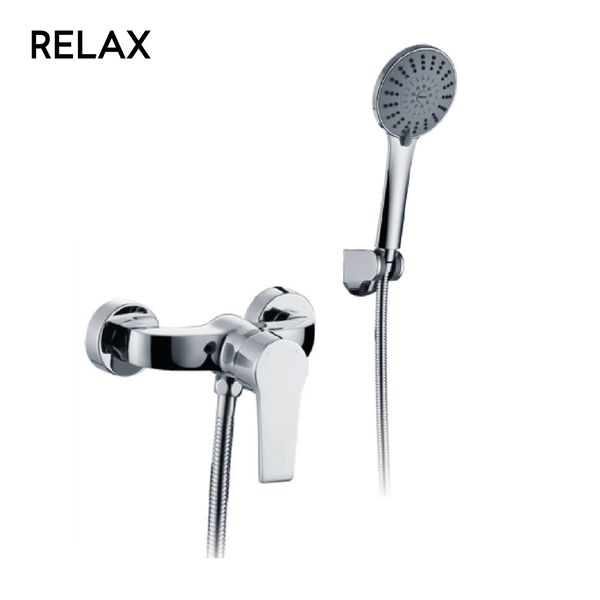 Hand shower with slide bar - Chrome