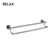 Double towel rack -SS
