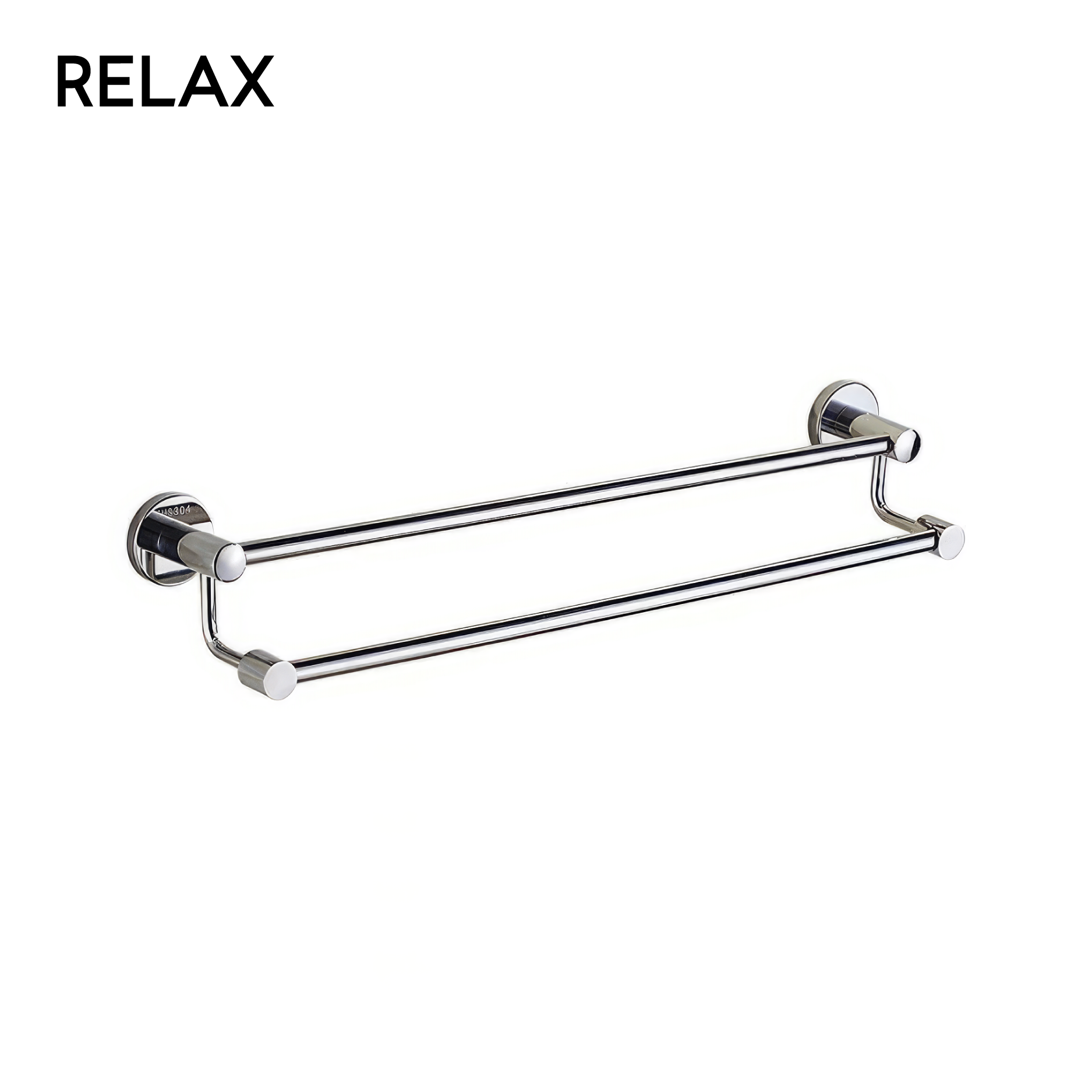 Double towel rack -SS