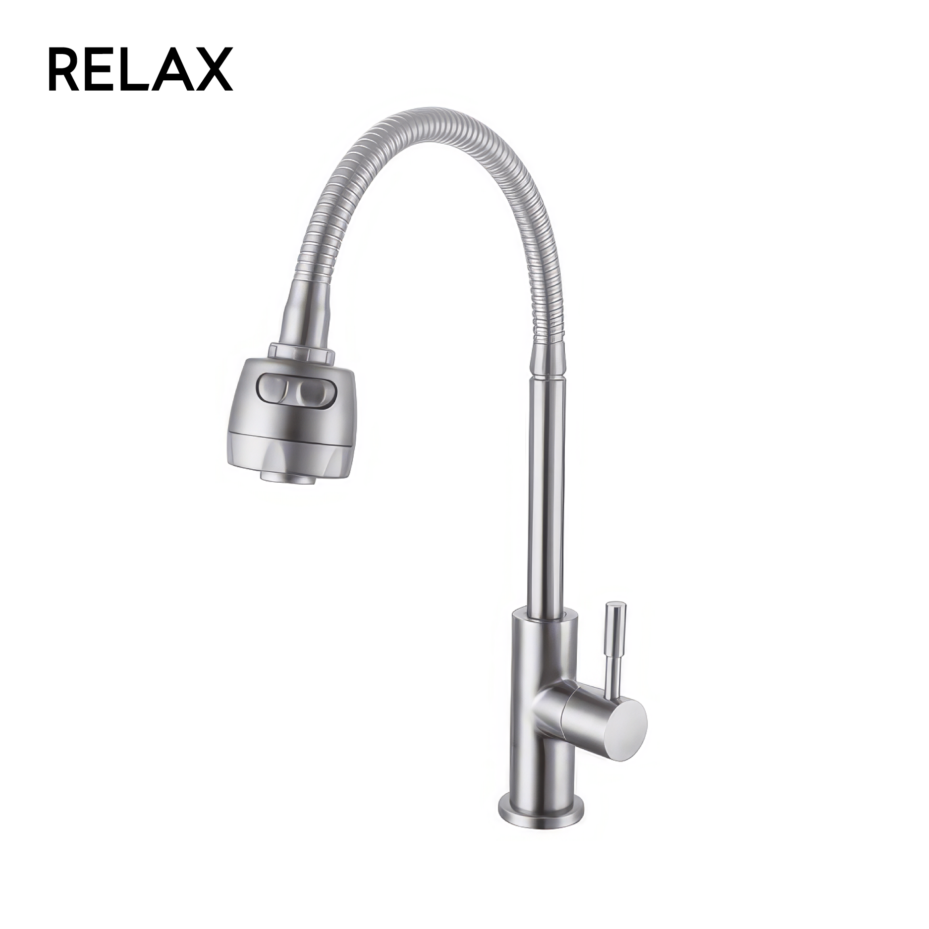 Kitchen Tap - SS - Single water