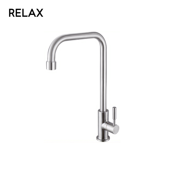Small  Kitchen Tap - SS - Single water