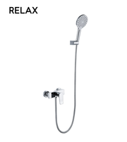 Hand shower with slide bar - Chrome