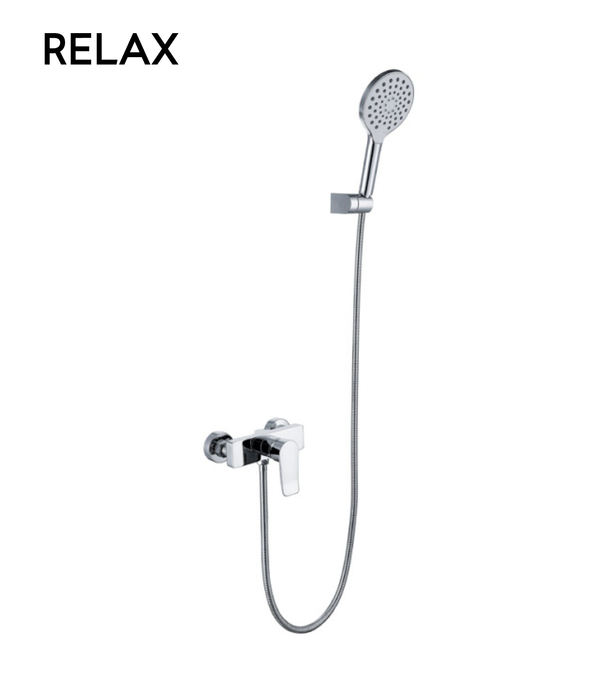 Hand shower with slide bar - Chrome