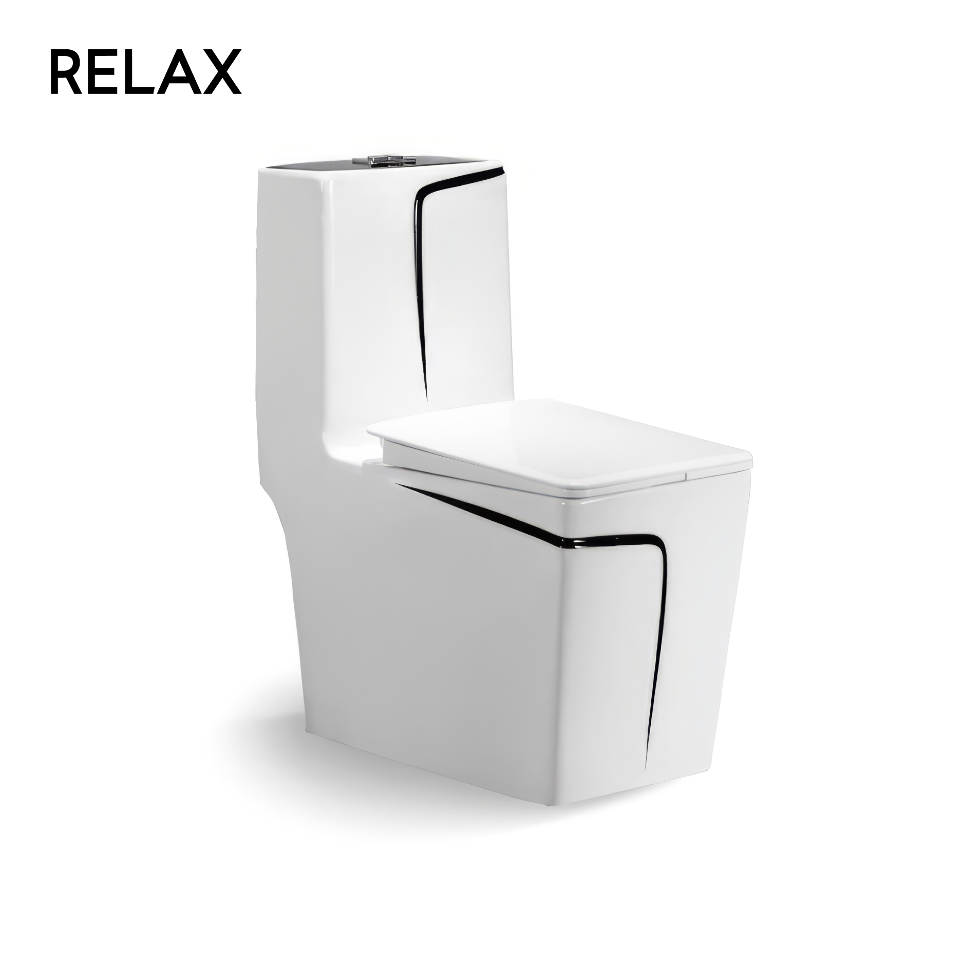 Ceramic Siphonic one-piece toilet