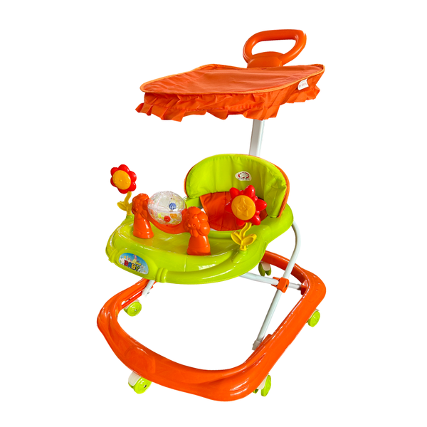 Baby walker with canopy