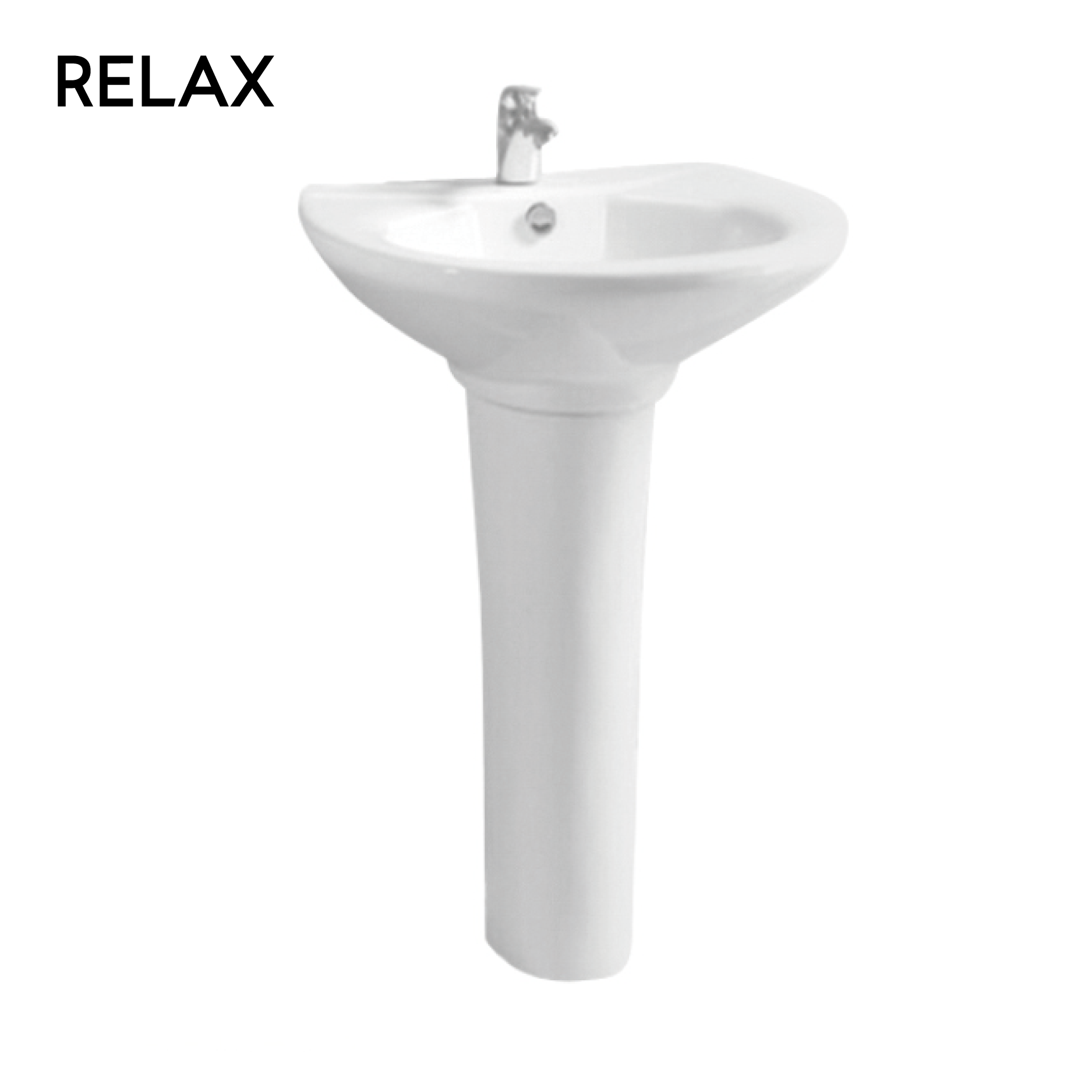 Pedestal Basin - Ceramic