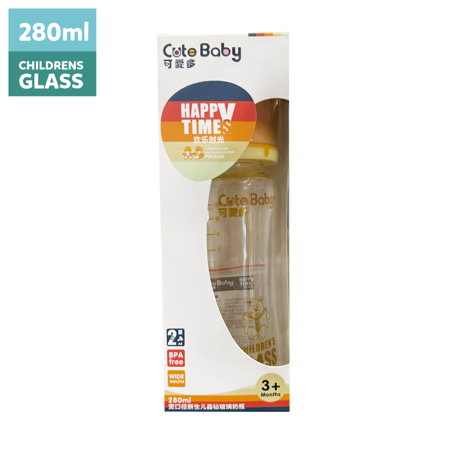 Children safe glass bottle - 280ml