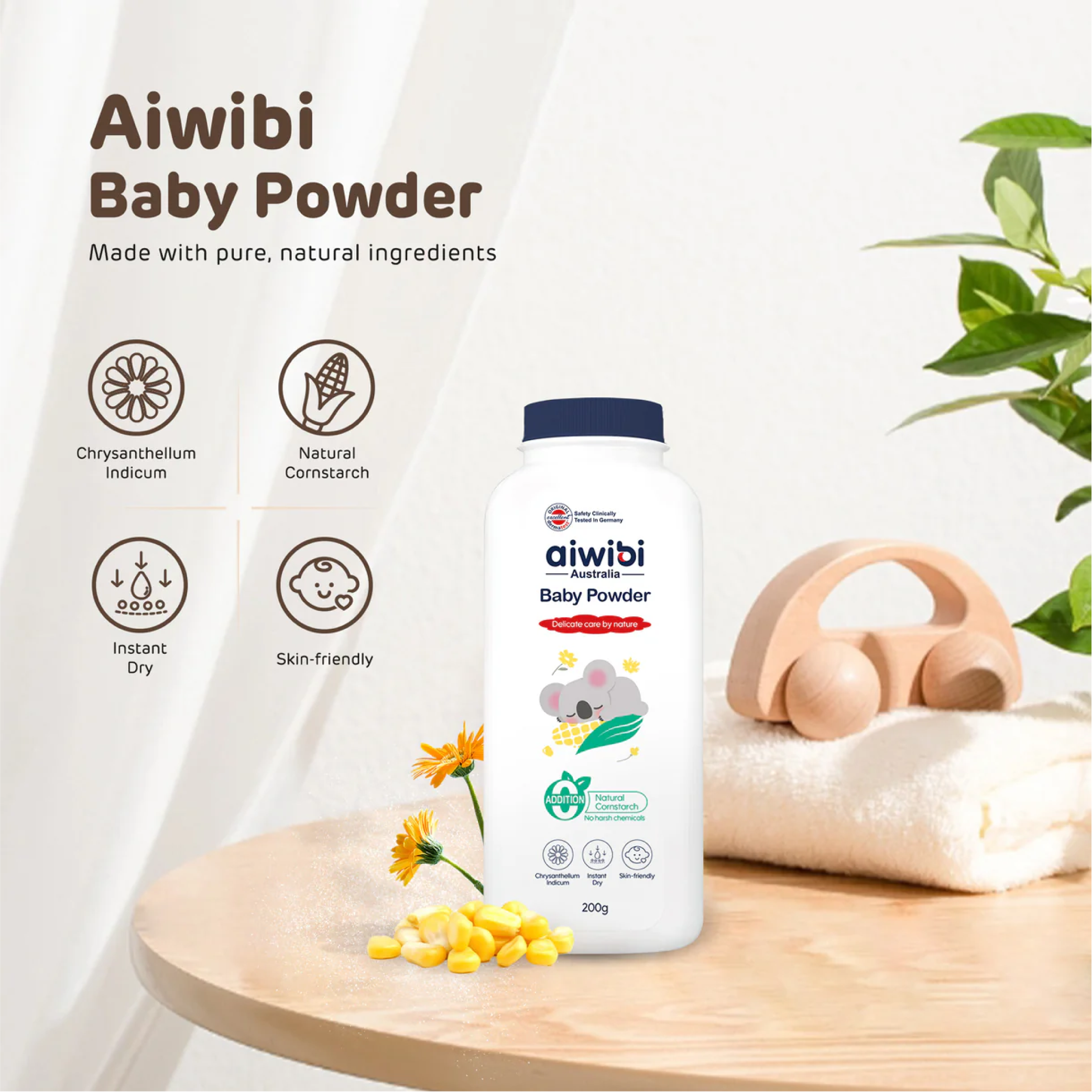 Aiwibi - Baby Powder - 200g