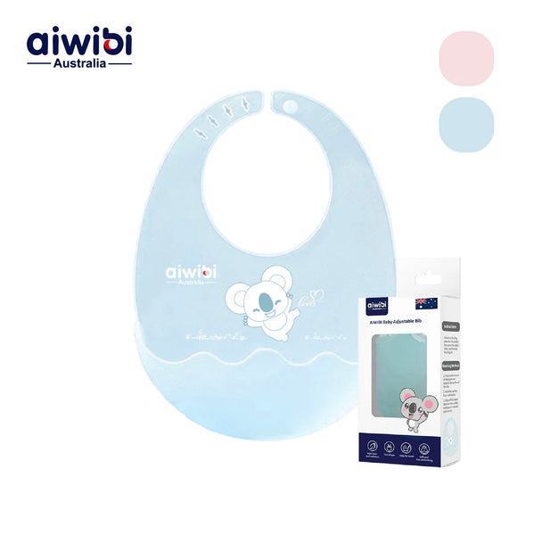 Aiwibi - 'Fold n Go' travel Bib with case