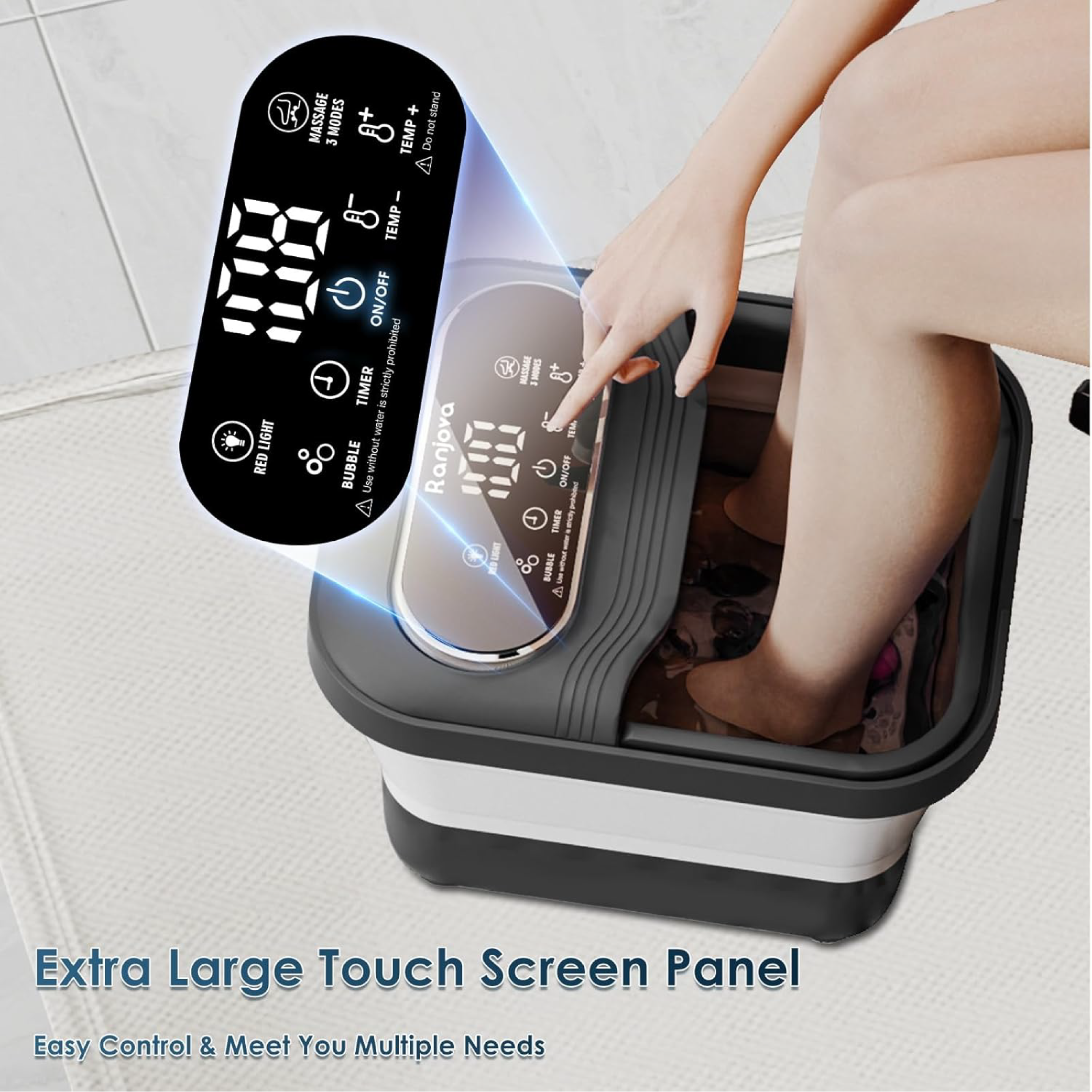 Ranjova - Collapsible Foot Spa