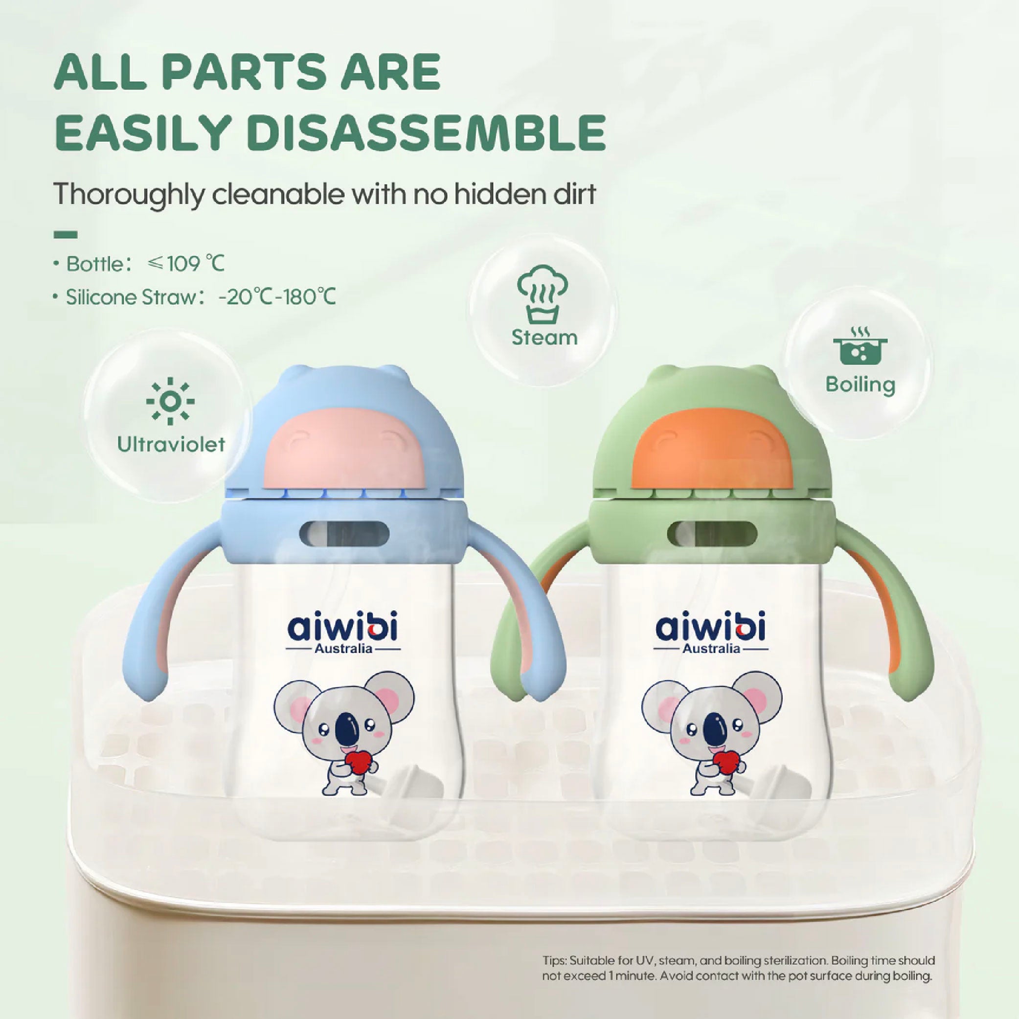 Aiwibi - Tritan Drinking bottle - 300ml