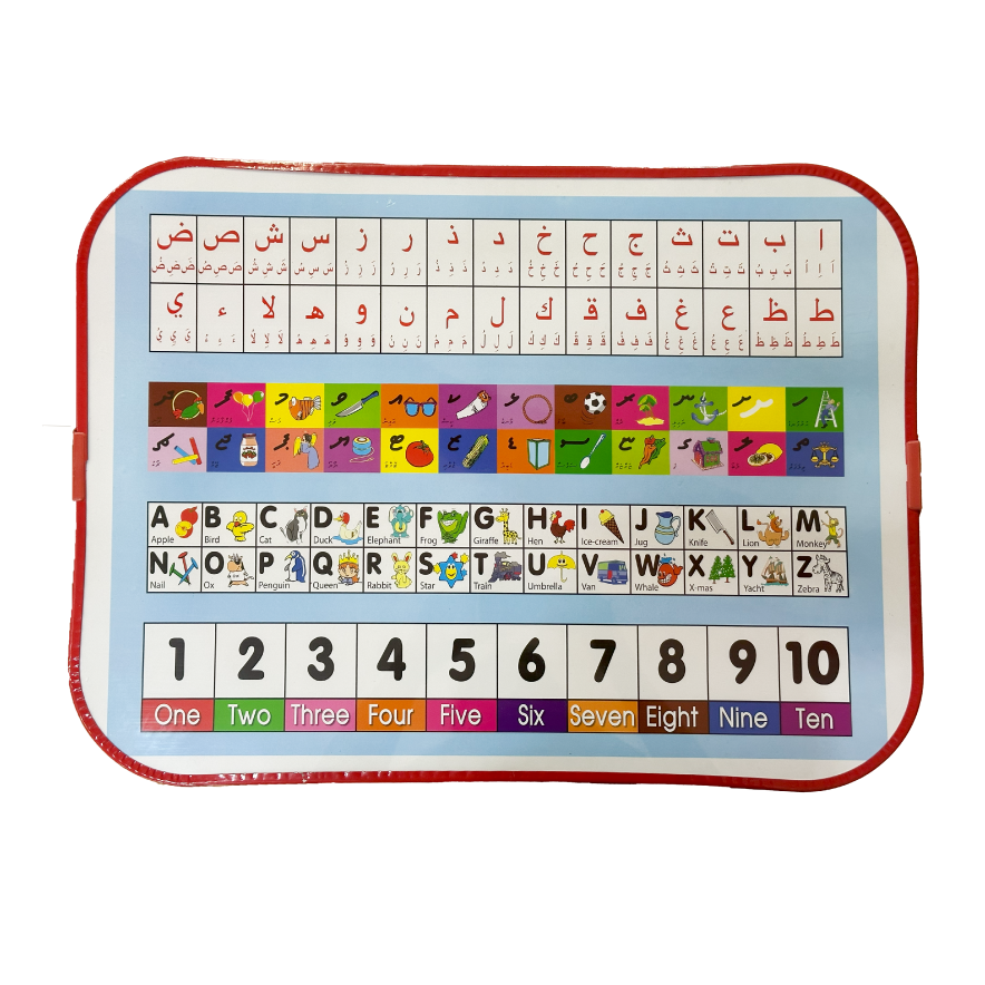 Alphabets Folding Table
