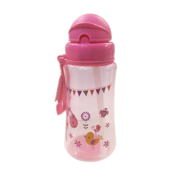 Drinking bottle with strap