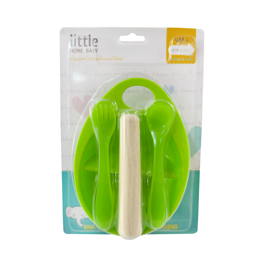 Baby feeding set - with masher