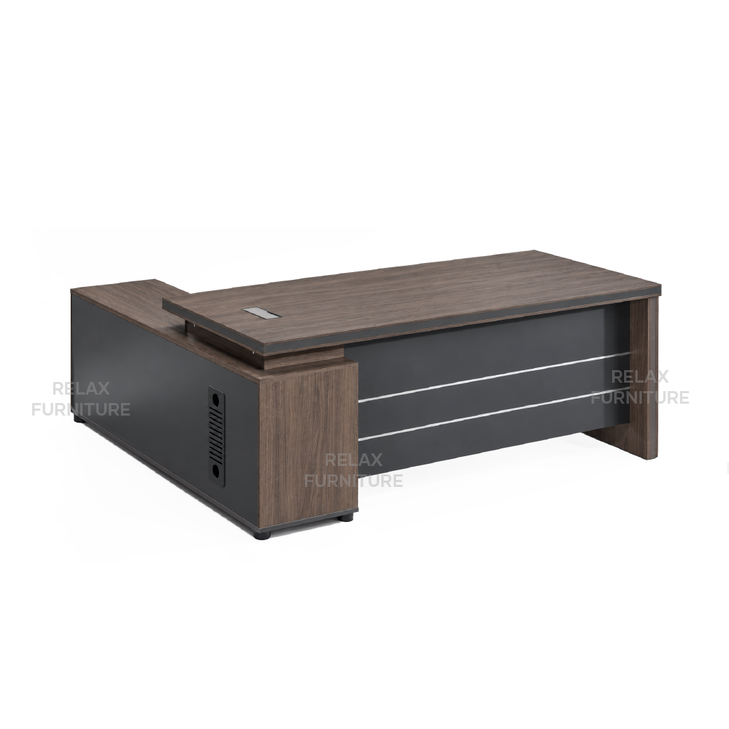 Executive Office Table - L shape - 160/180 cm