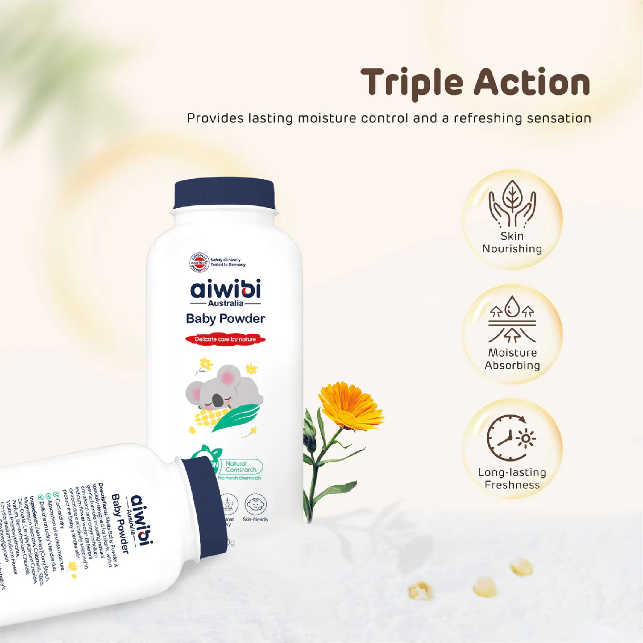 Aiwibi - Baby Powder - 200g