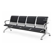 Bench chair 4 seater - Steel