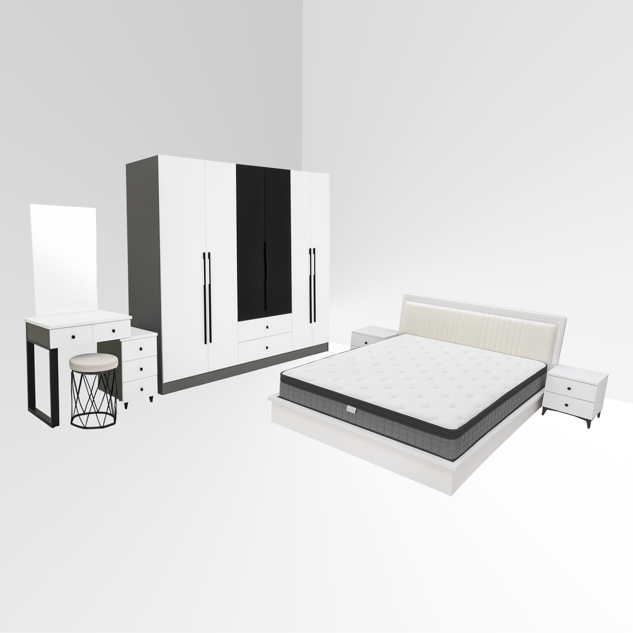 Glossy Bedroom set
