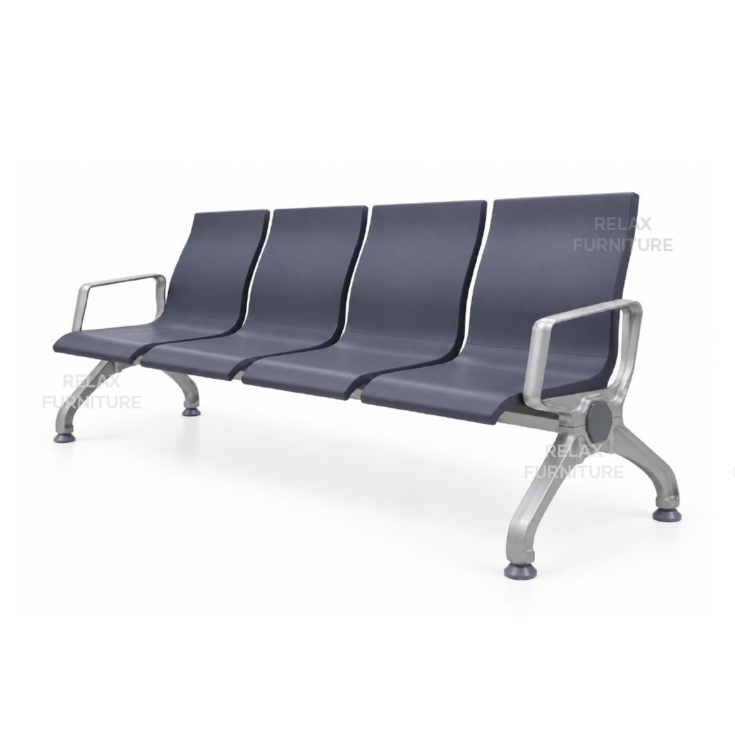 Bench chair 4 seater - Aluminium Alloy